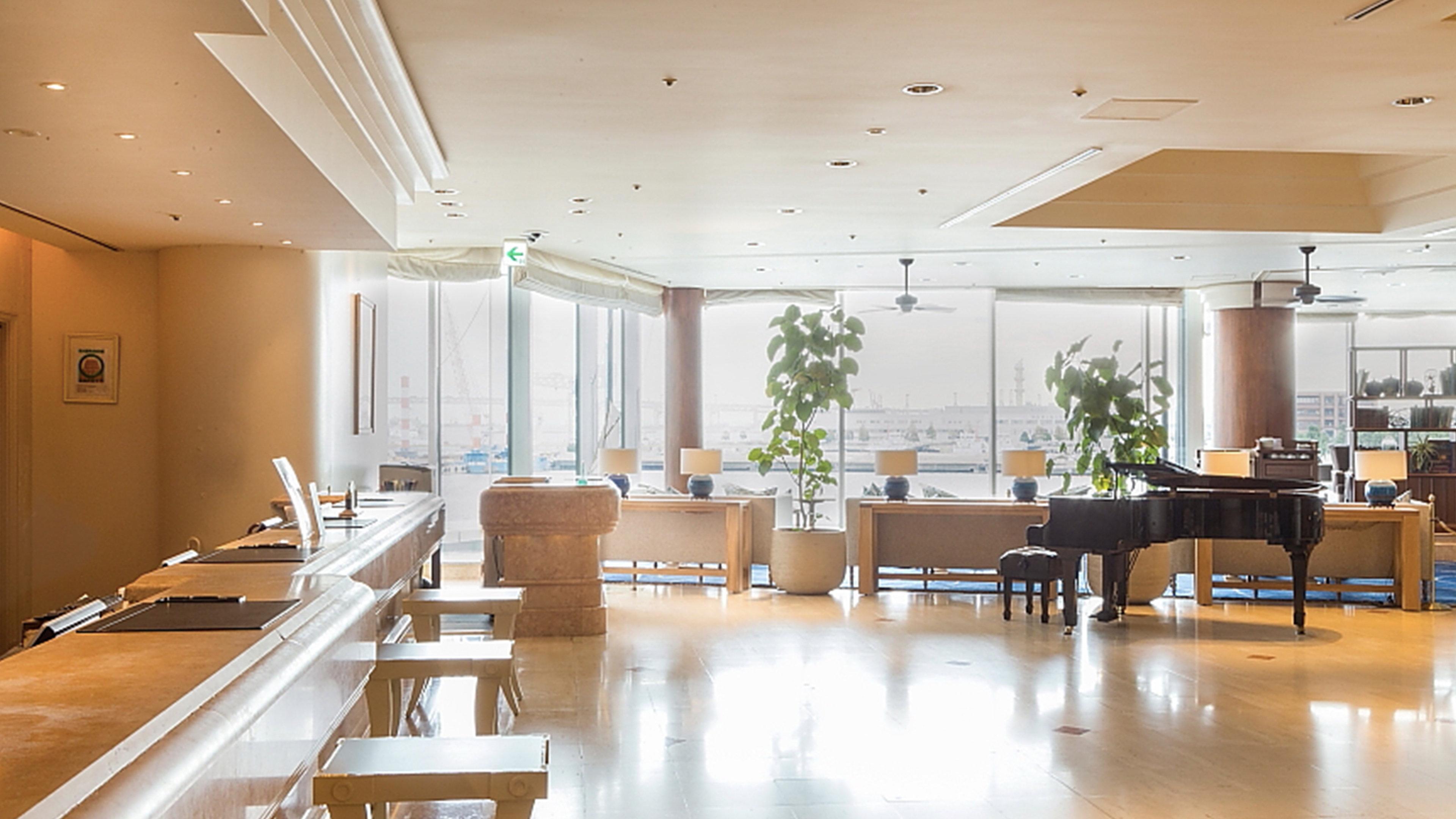 מלון Intercontinental Yokohama Grand By Ihg מראה חיצוני תמונה The lounge at the airport