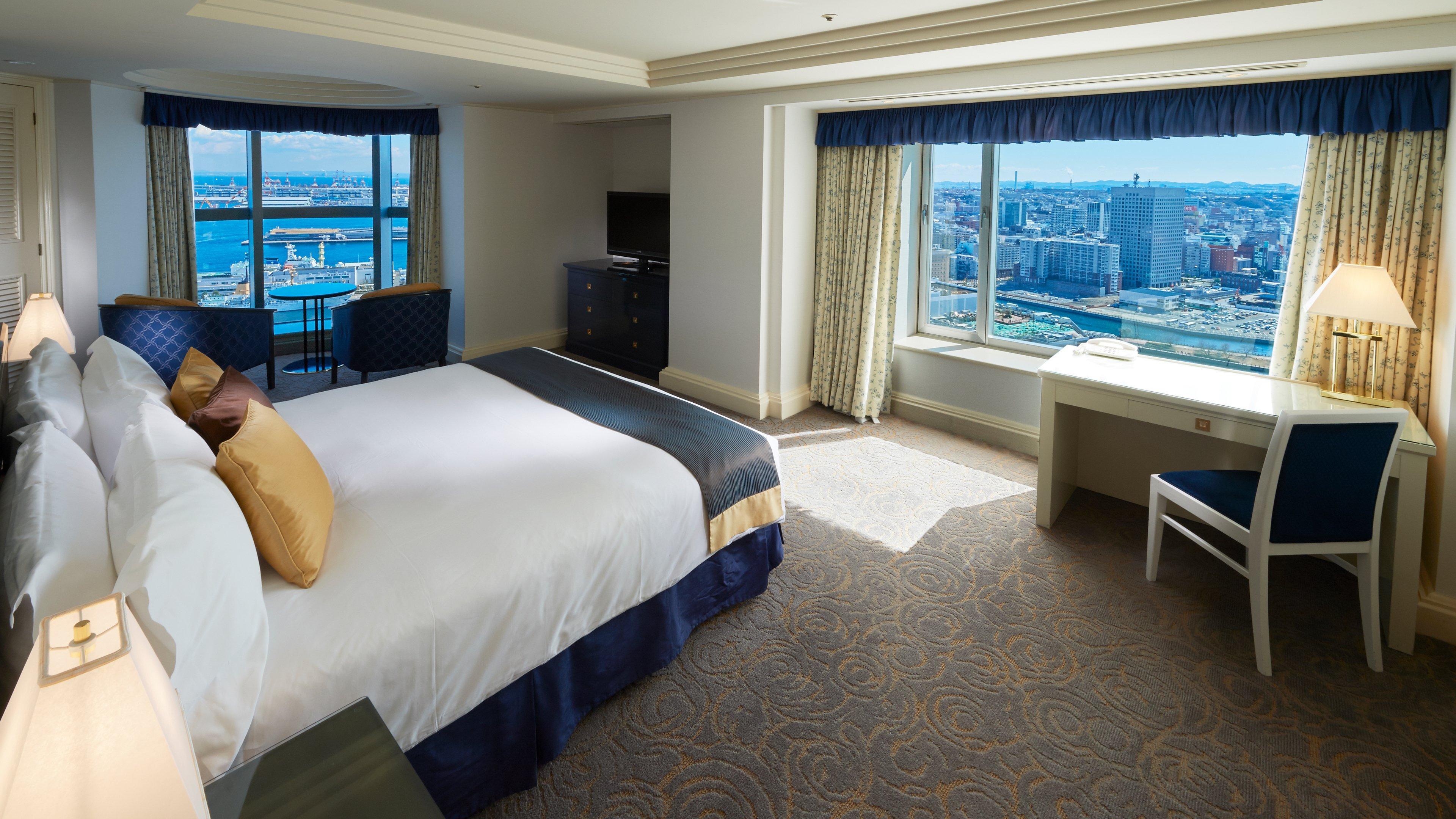 מלון Intercontinental Yokohama Grand By Ihg מראה חיצוני תמונה A bedroom at the hotel