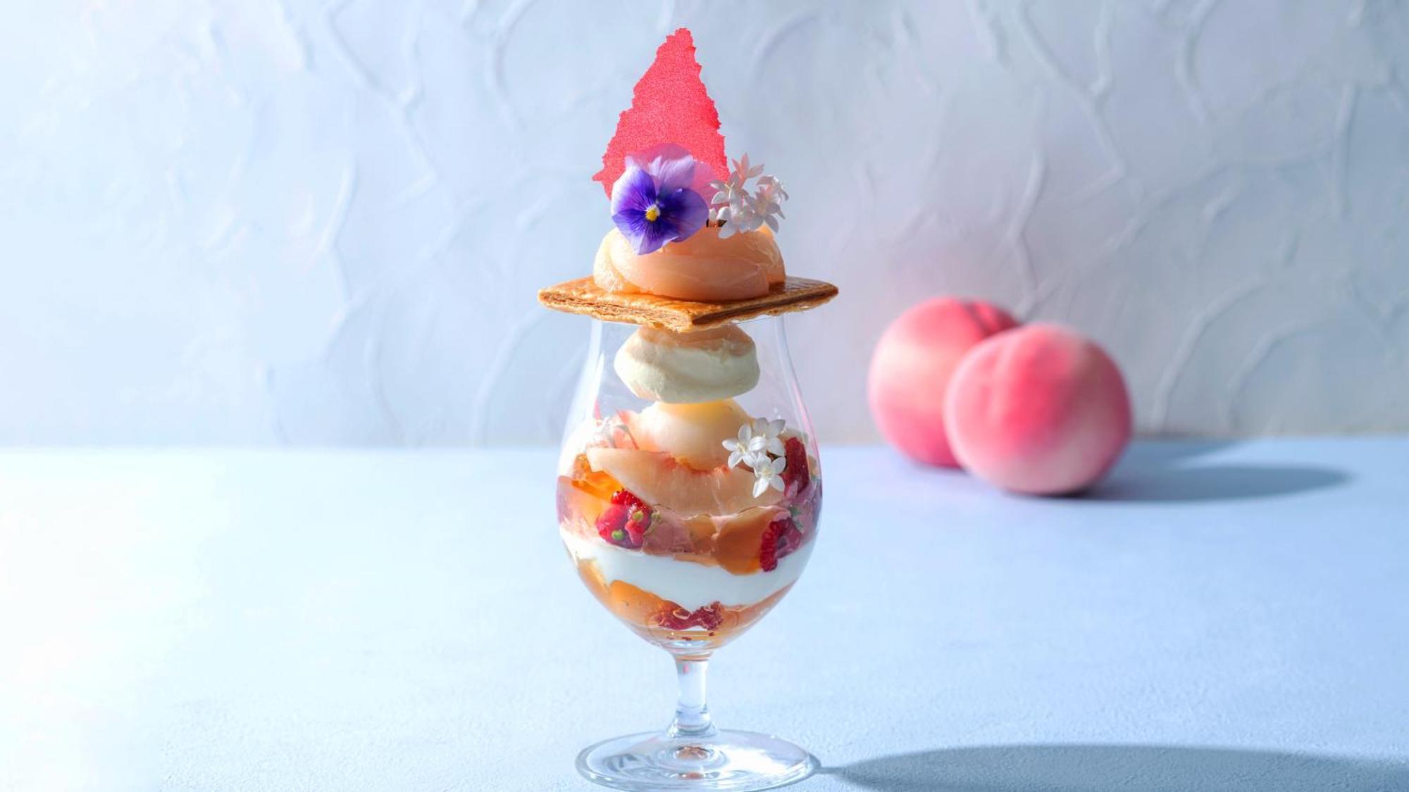 מלון Intercontinental Yokohama Grand By Ihg מראה חיצוני תמונה A white peach parfait